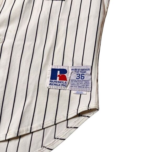 American Vintage Russell Athletic Everett Mariners Baseball Jersey 2 Size 36 - Picture 4 of 6